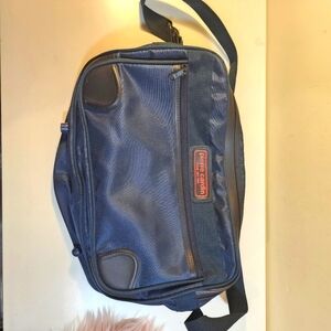 Pierre Cardin blue travel carry on duffle gym overnight bag